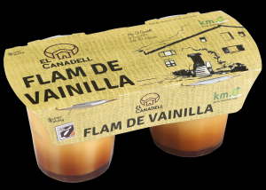 * FLAM VAINILLA - Pack 2 x100 g * FLAM VAINILLA - Pack 2 x100 g