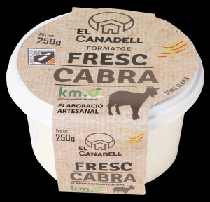 * FORMATGE FRESC DE CABRA - 250 g * FORMATGE FRESC DE CABRA - 250 g